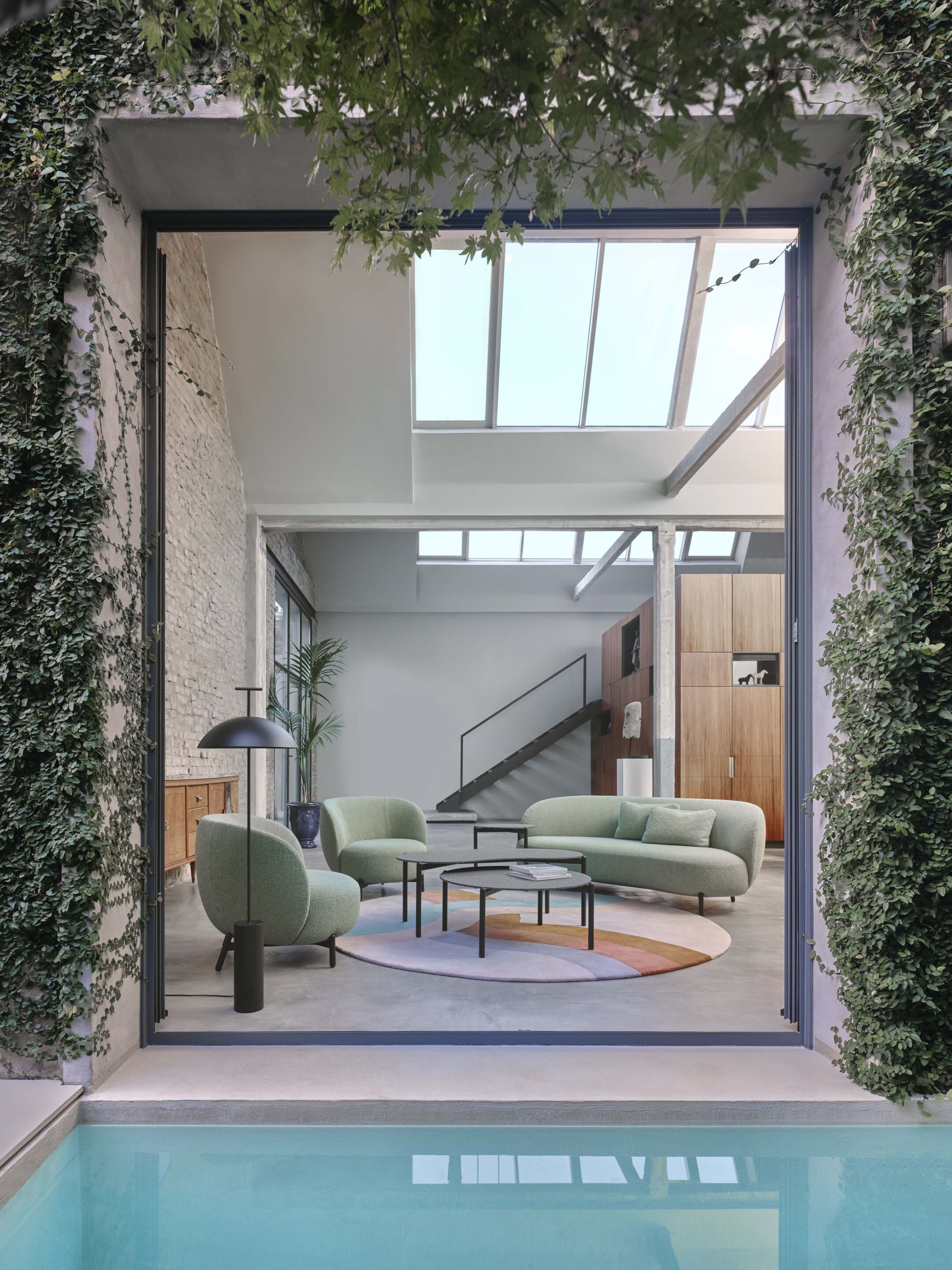 Съемное кресло из ткани Kartell Lunam ARCH-00151400 - Вид №4