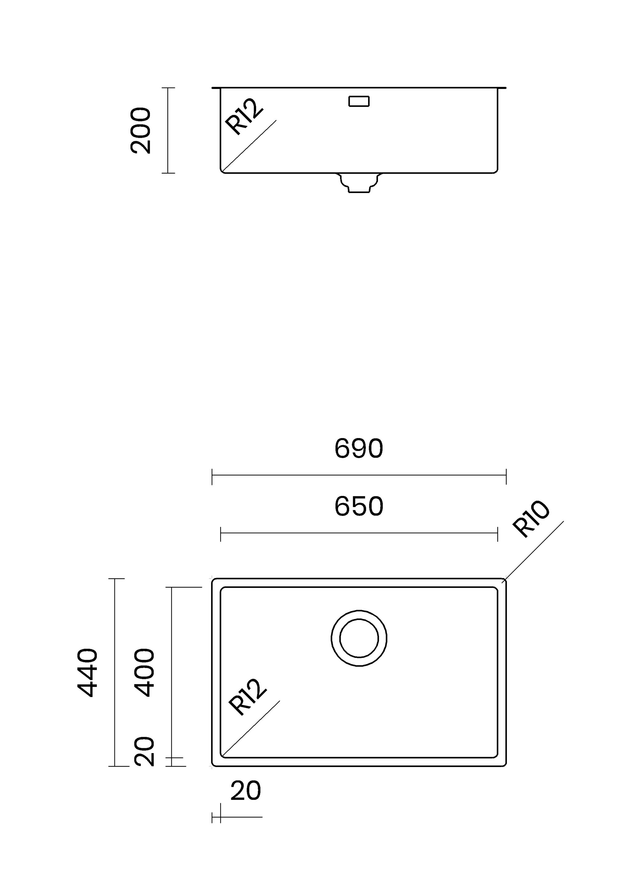 Раковина из нержавеющей стали TASCA Pura ARCH-00058990 - Вид №6