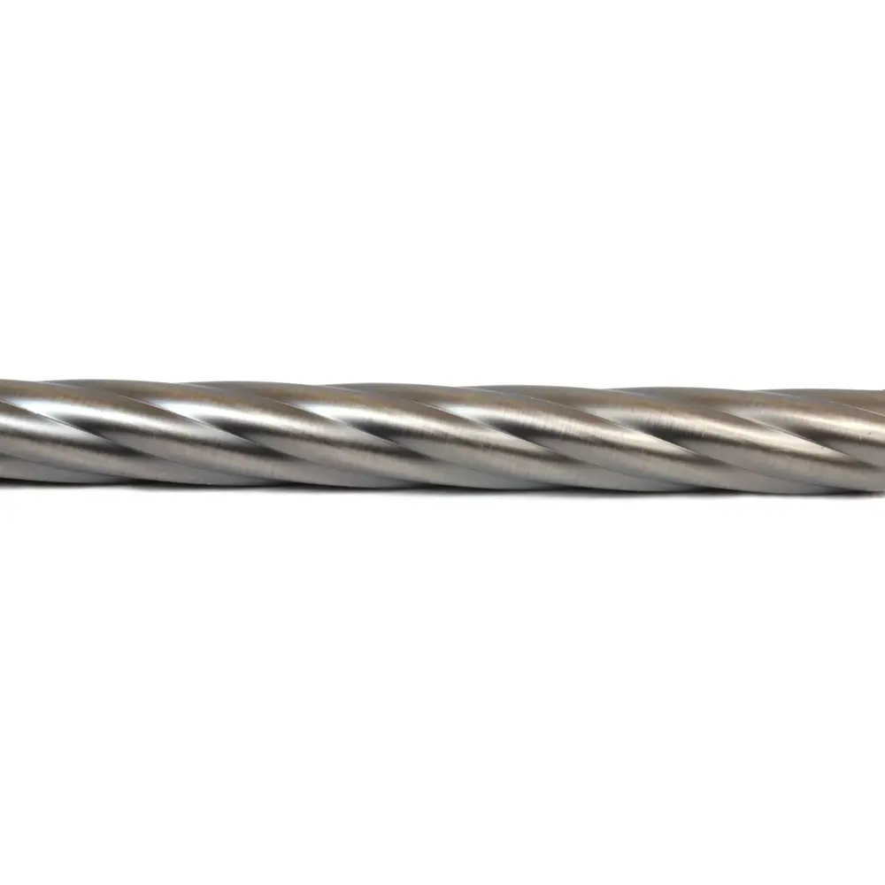 Штанга витая 200 см цвет титан ORBIS STLM-2185722 - Вид №1
