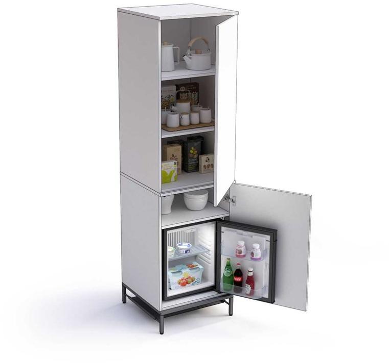 Bralco Металлическая мини-кухня Domomag sun-id-1444343 - Вид №4