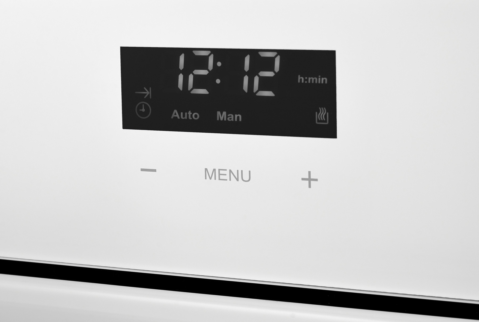 EOV 29 PDW 59.5х59.5x61 см, 64л, 9 режимов, утапливаемые переключатели, дисплей, электронное управление с сенсорными кнопками, гриль, конвекция, белое стекло Weissgauff Santreyd  - Вид №3