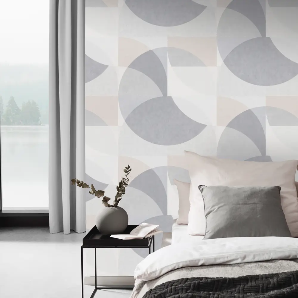 Обои флизелиновые Erismann Elle серые 1.06 м 12078-31 STLM-2010538 - Вид №2