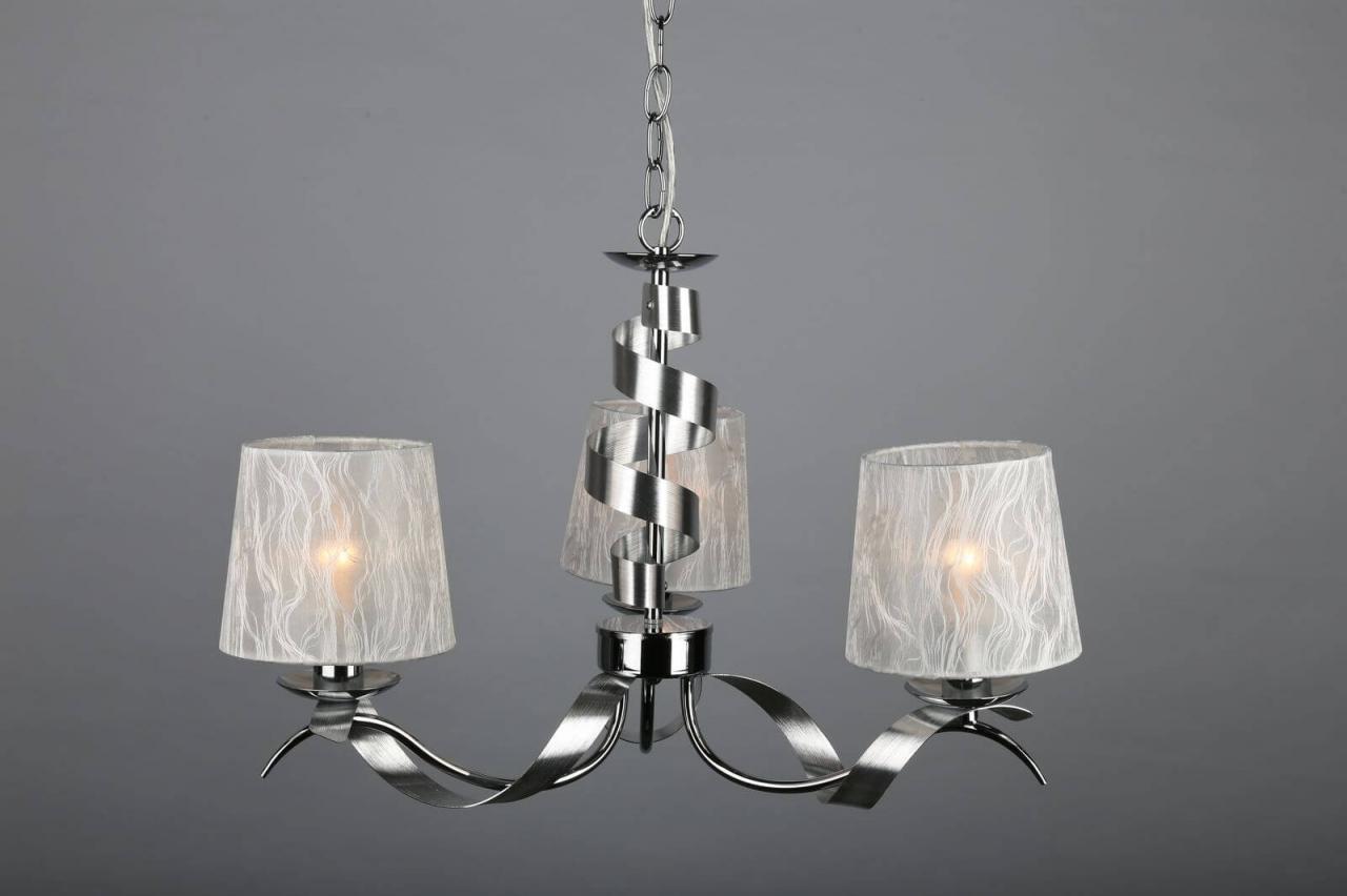 Подвесная люстра Omnilux OML-61703-03 OMNILUX OML-617 185861 Белый  - Вид №1