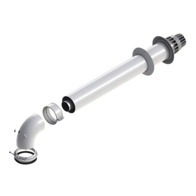 Горизонтальное коаксиальное окончание De Dietrich Д 60/100 мм L= 800 мм 100016485