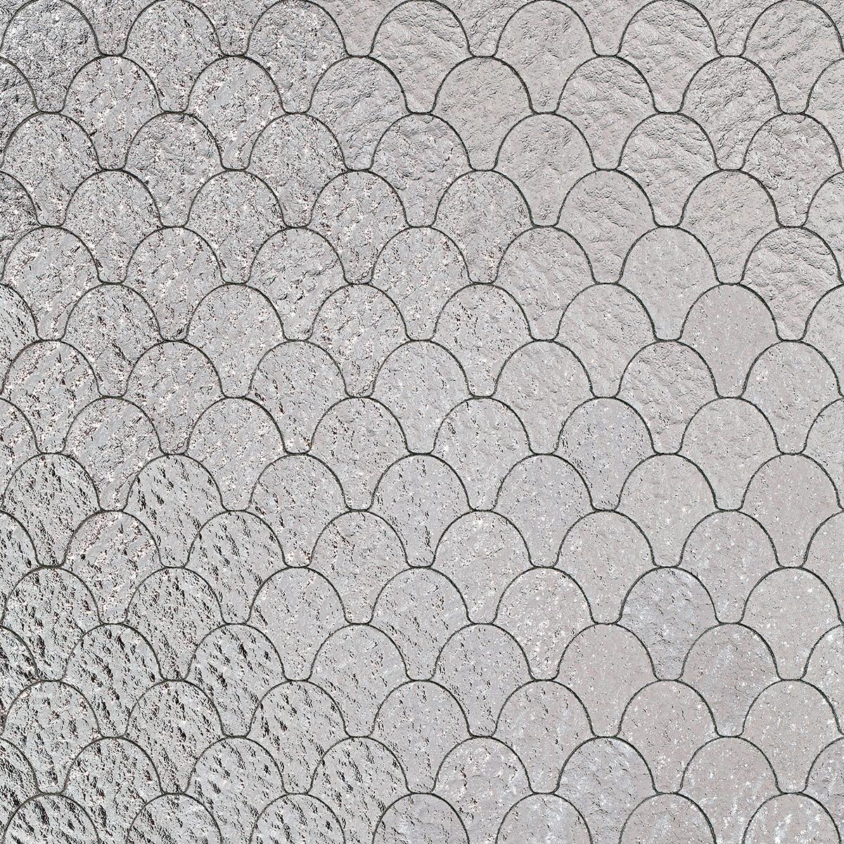 SICIS Atlas Black Per-Grey Vetrite Tile sun-id-1991300 - Вид №26