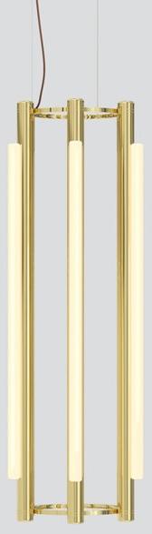 ANDlight Подвесной светильник из алюминия и акрила Pipeline Pip-cha-4 - Вид №2