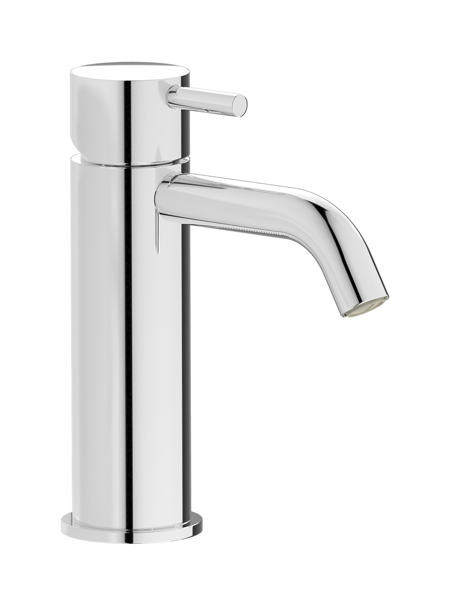 Смеситель для раковины на 1 отверстие в комплекте с донным клапаном WE ARE IB mt200cc Chrome MilanoTorino 