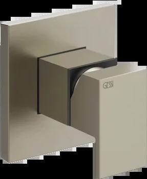 Отдельный контроль 20119 149 Gessi Rettangolo МАТОВЫЙ НИКЕЛЬ FINOX