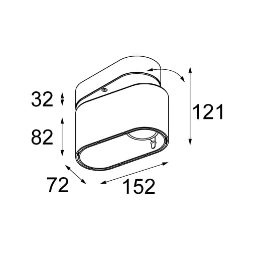 Регулируемый потолочный прожектор Modular Lighting Instruments Duell ARCH-00055242 - Вид №2
