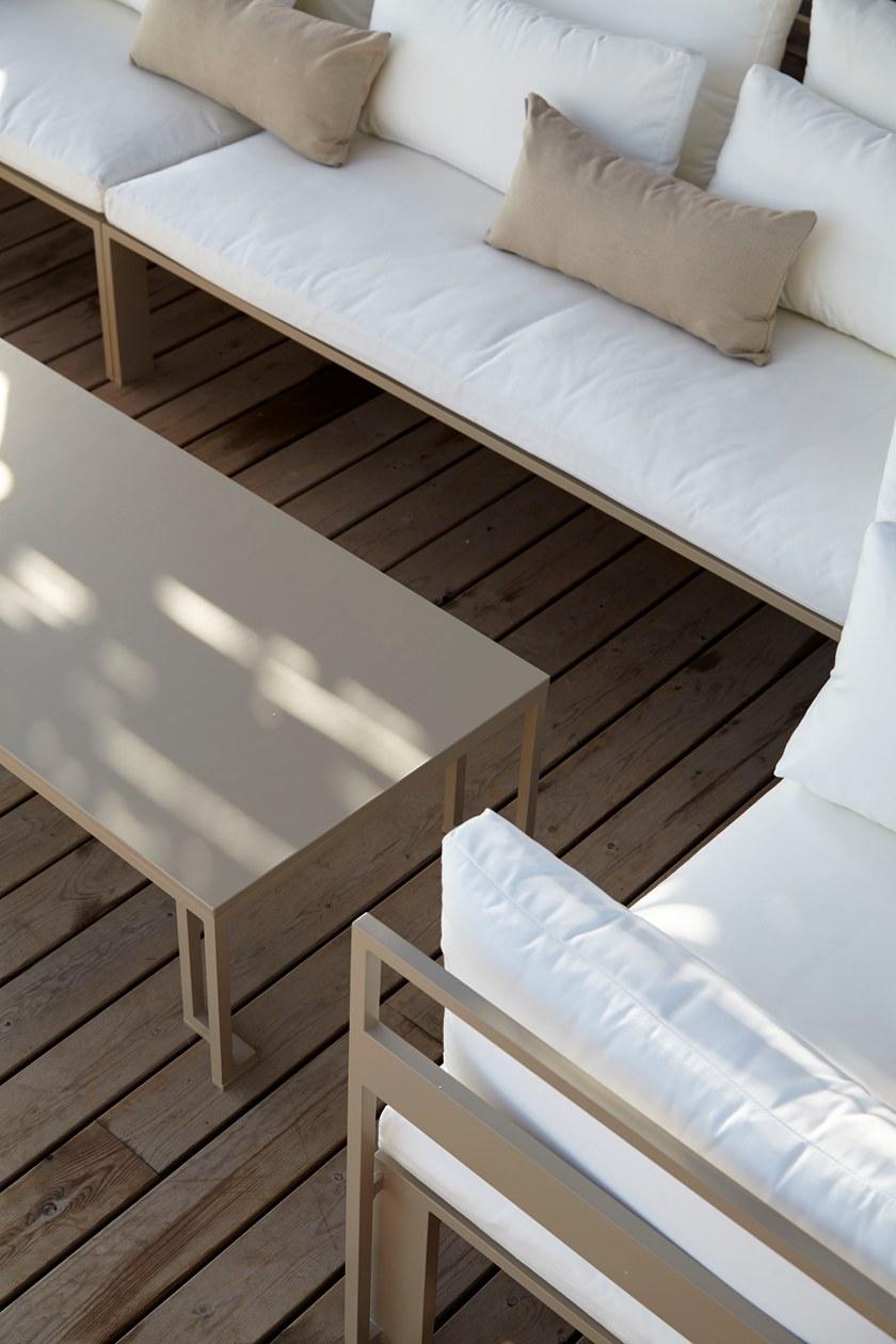 GANDIABLASCO Прямоугольный алюминиевый садовый столик Jian sun-id-1498067 - Вид №10