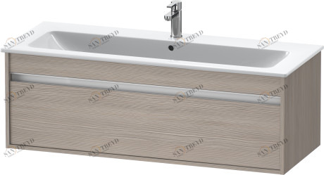 KT642103131 Ketho Тумбочка подвесная Сосна серебристая, декор Duravit
