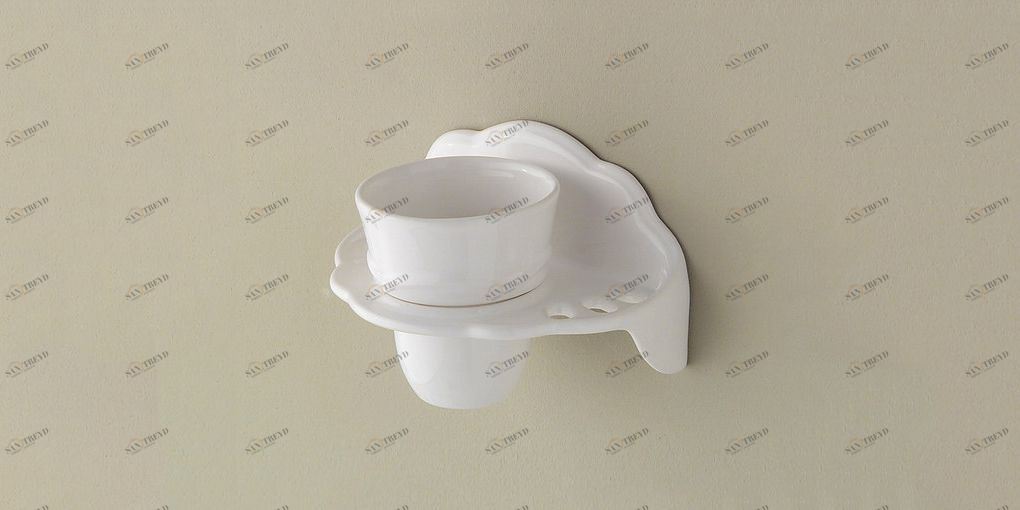 Держатель для зубных щеток с керамическим стаканом MIL514E Devon Devon EMILY Devon&Devon EMIlY ACCESSORI