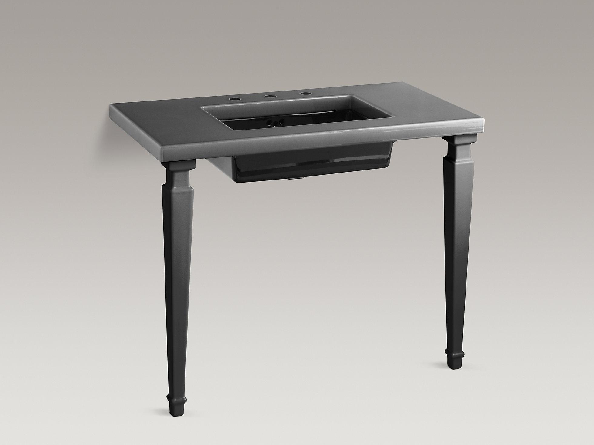 KOHLER Kathryn Конические ножки стола из шамота K-2318-96  - Вид №6