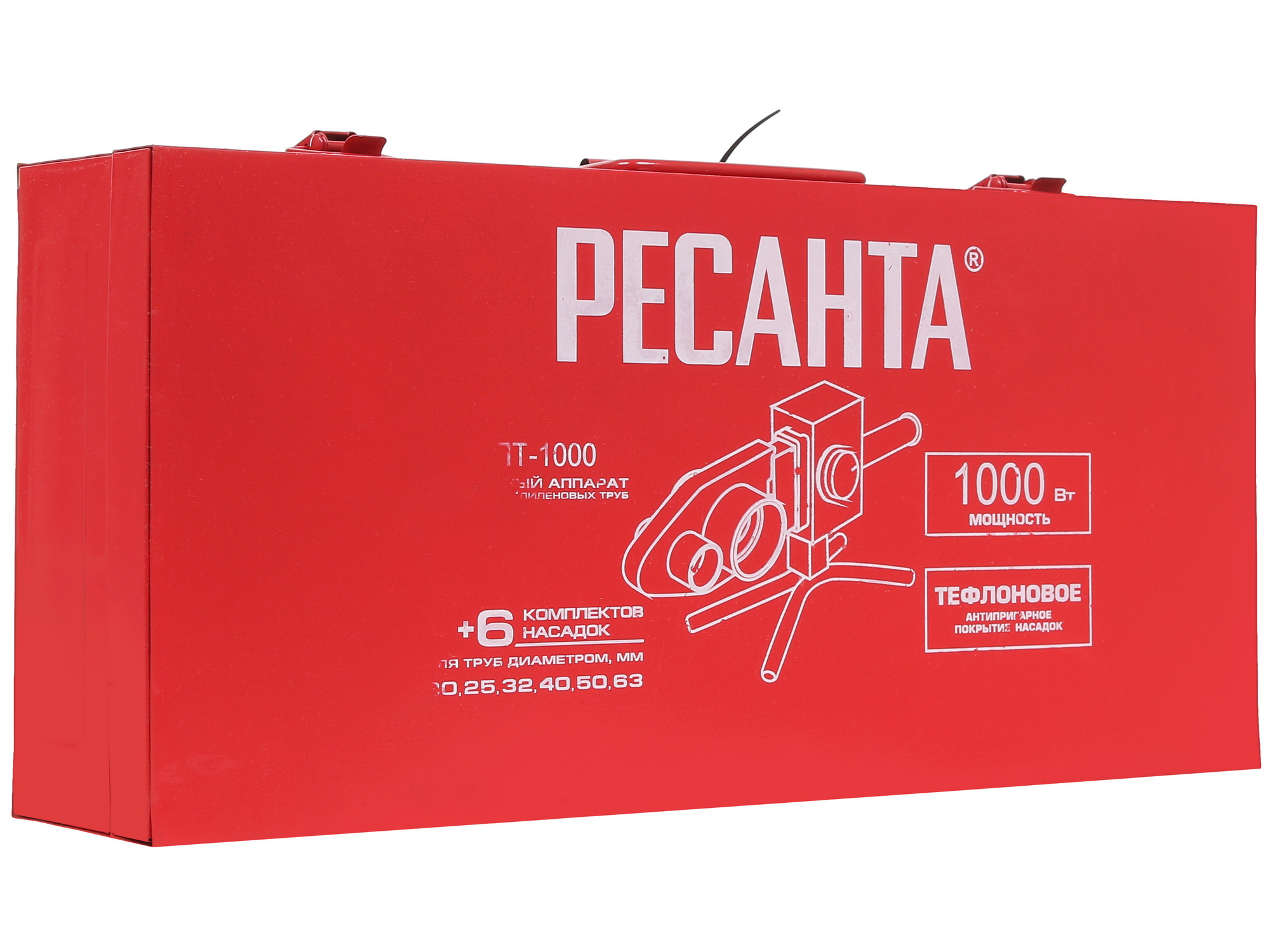 Сварочный аппарат для полипропиленовых труб Ресанта АСПТ-1000 1173161 STDN-0034868 - Вид №6