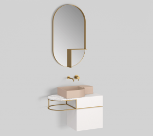 Ex.T Nouveau Консоль с раковиной и тумбой Nouveau-comp_1