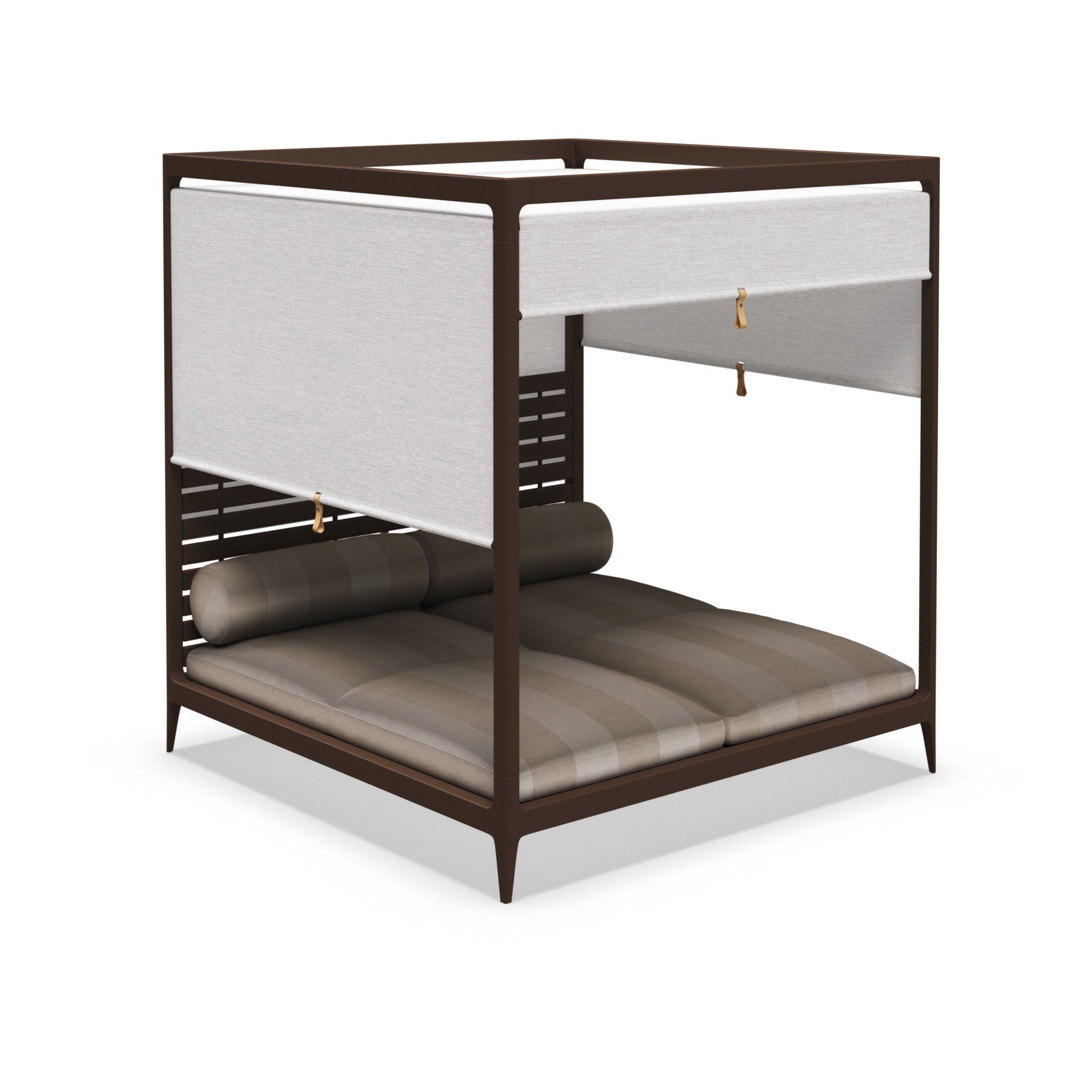 Ткань и алюминиевая Садовая кровать с навесом Gloster сетка ARCH-00086021 - Вид №5