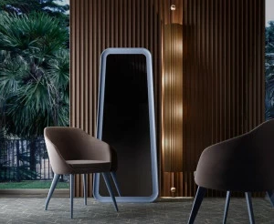 Caroti Зеркало напольное в современном стиле в раме Concept 56