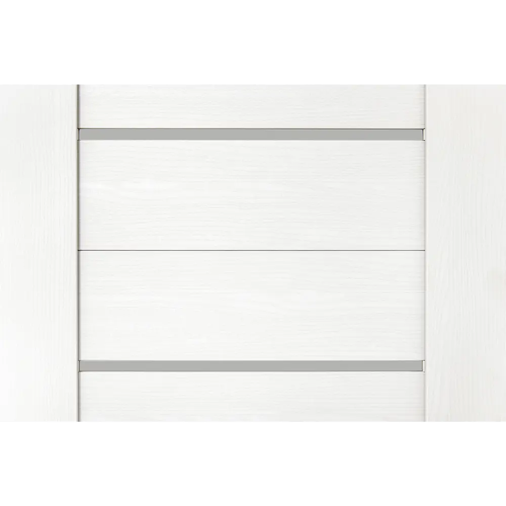 Дверь межкомнатная со стеклом Аккорд 80x200 см Hardflex цвет светло-серый с замком и петлями 89407883 STLM-2161746 PORTIKA  - Вид №2