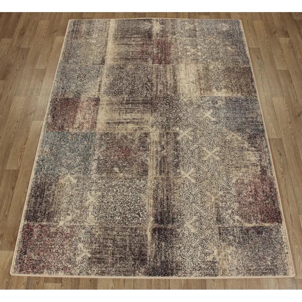 Ковер шерсть Isfahan Egeria 80x120 см цвет песочный 85304791 STLM-2112681 AGNELLA  - Вид №4