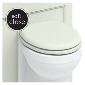 Burlington Седло Sand Soft Close с хромированными ручками S43 A51 CHR