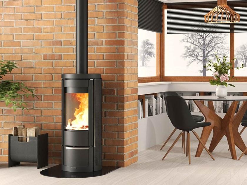LA NORDICA EXTRAFLAME Круглая чугунная дровяная печь sun-id-1483283 - Вид №1