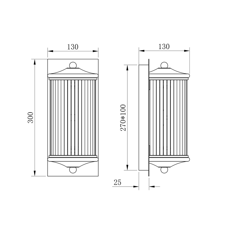 Светильник настенный золотистый Delight Collection Glorious 1 Gold KG0604W-1 DELIGHT COLLECTION  00-3882907 Золото  - Вид №1