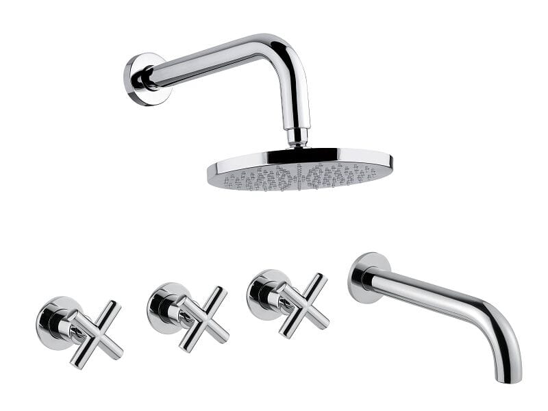 Набор для душа из хромированной латуни Bugnatese Rodos ARCH-00110897