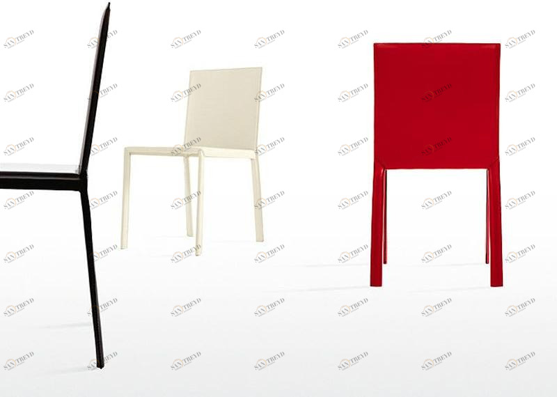 Kristalia Кожаное кресло Slim sun-id-1376690