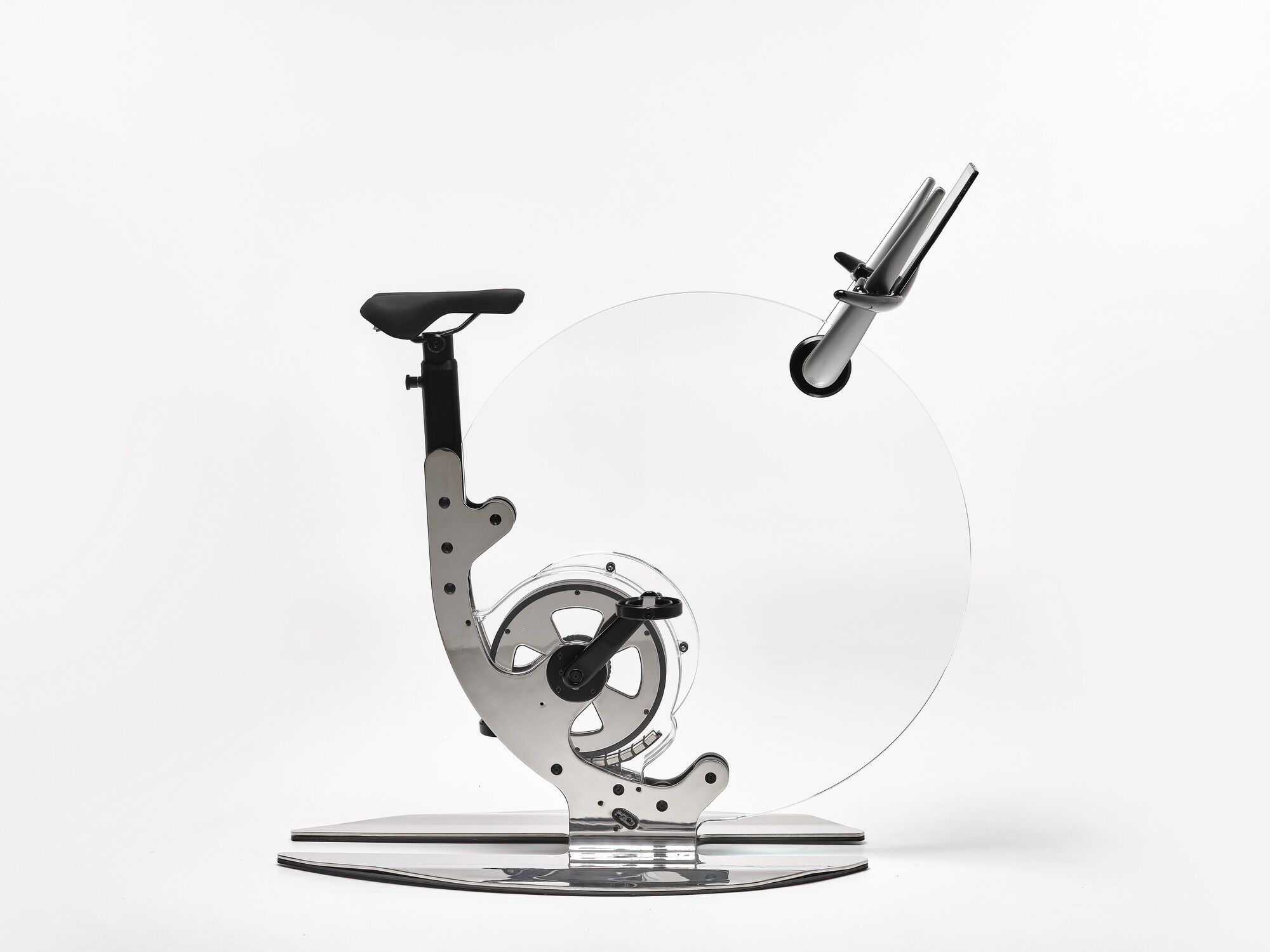 Велотренажер из стекла, стали и углеродного волокна Ciclotte CICLOTTE TECKELL ARCH-00107745 - Вид №3