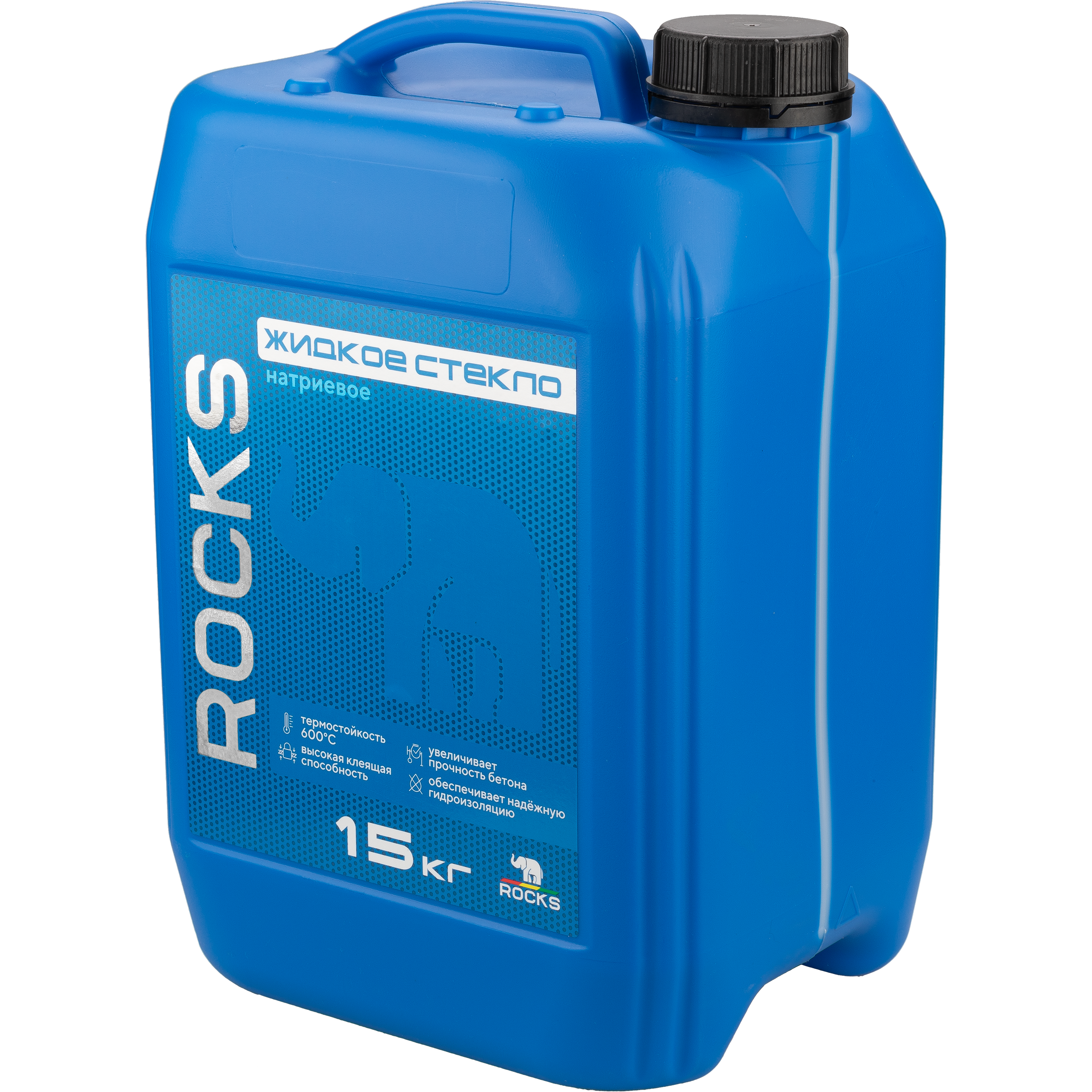 84957680 Жидкое стекло 15 л STLM-0057414 ROCKS  - Вид №3
