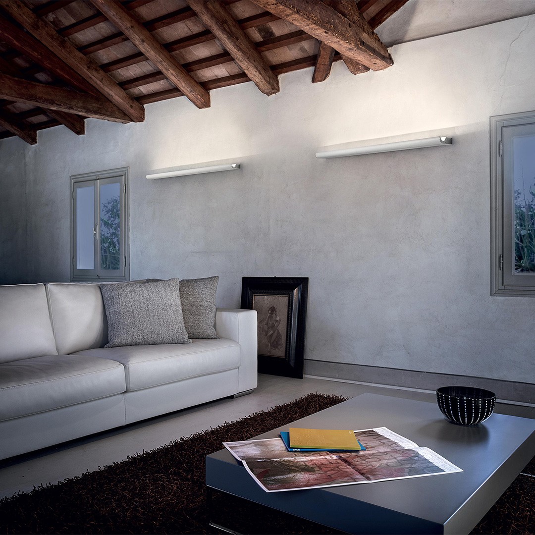 Linea Light 8390 белый настенный светильник Halfpipe 117196 - Вид №4