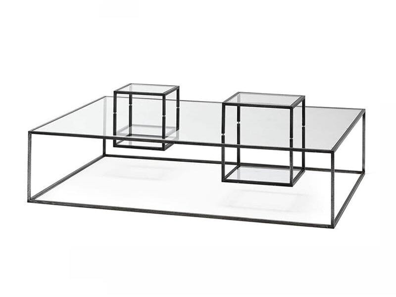 Прямоугольный Хрустальный журнальный столик Mogg иллюзии ARCH-00147592