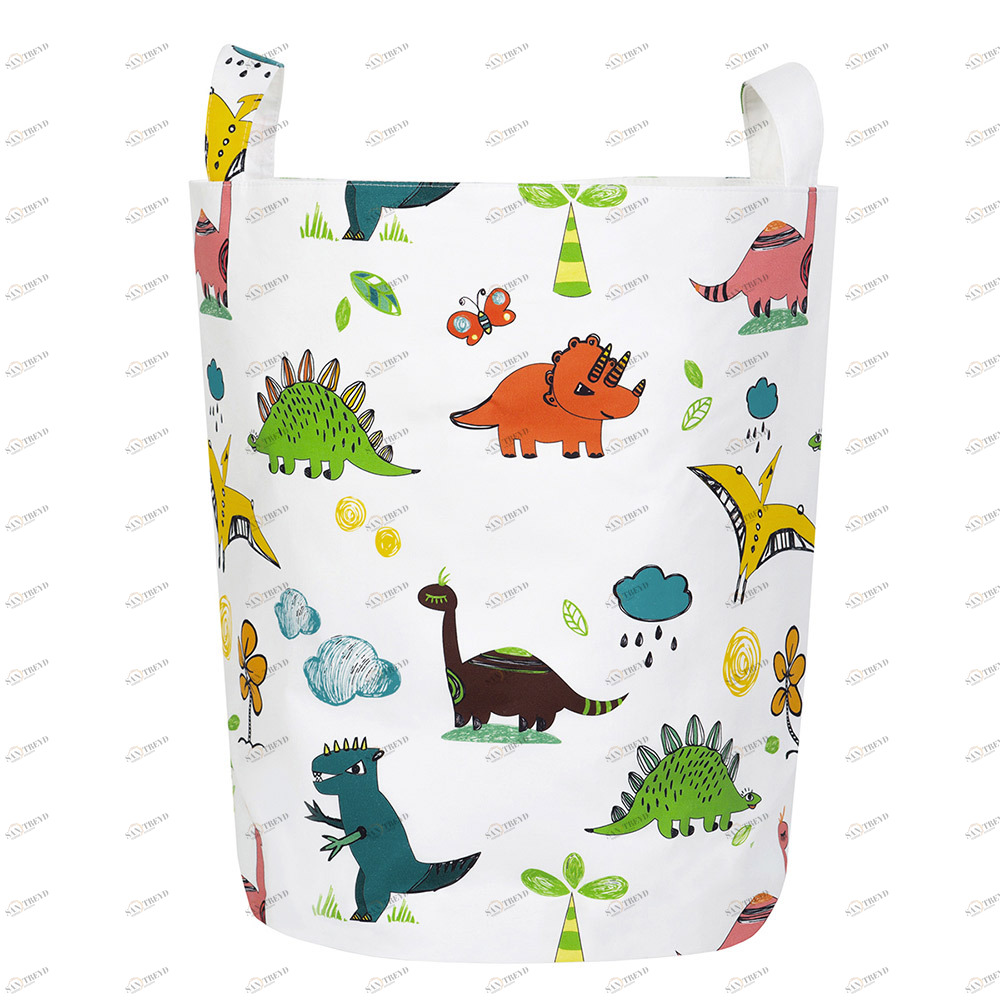 Тканевая корзина Dino VAMVIGVAM DINO 281542 Красный;желтый;зеленый Santreyd