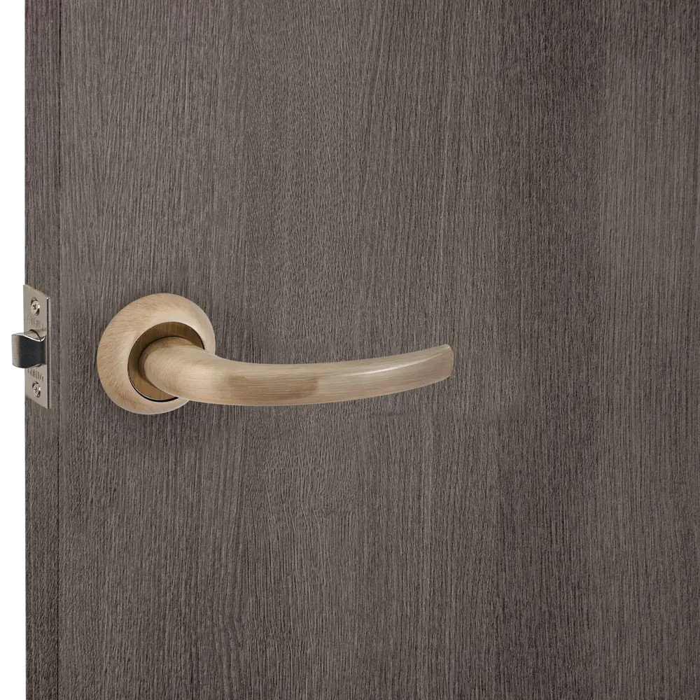 Дверные ручки Punto Arco без запирания цвет бронза STLM-2095644 - Вид №6