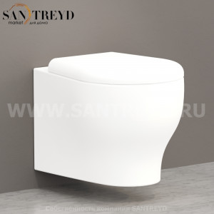 451501 Подвесной унитаз настенный Белый Kerasan K09 Италия