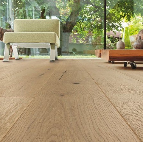 Паркетная доска Haro 4000 Series Top connect Пуро песочный, Саваж Дуб Кантри с брашью (Текстурированная) 2200х180 мм 533035 - Вид №1