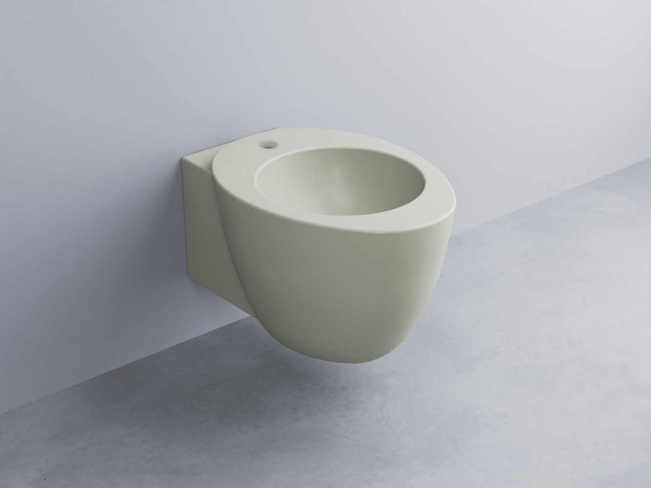 LGBS-PM Биде подвесное с одним отверстием под смеситель, в комплекте с крепежами cielo Le Giare Ceramica Cielo