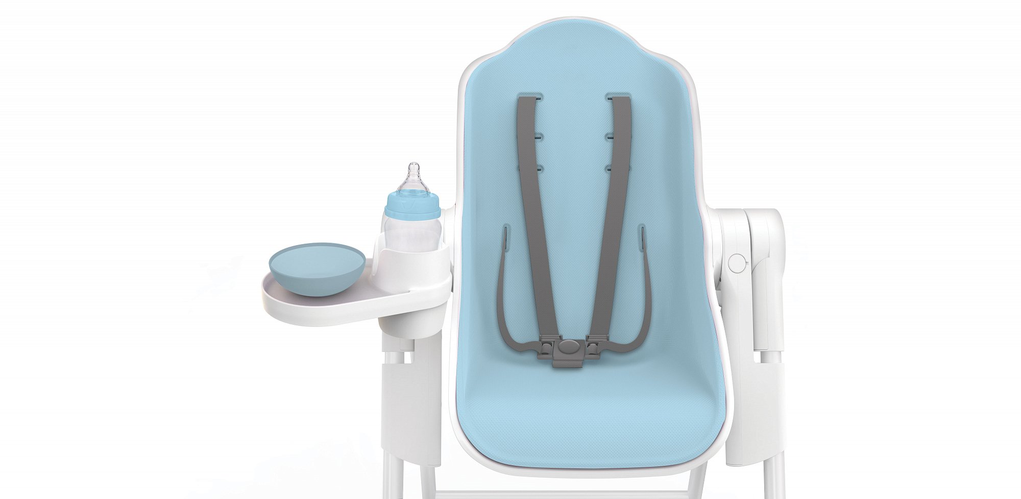 Стульчик для кормления Cocoon зефир голубая малина ORIBEL  322522 Голубой Santreyd  - Вид №1