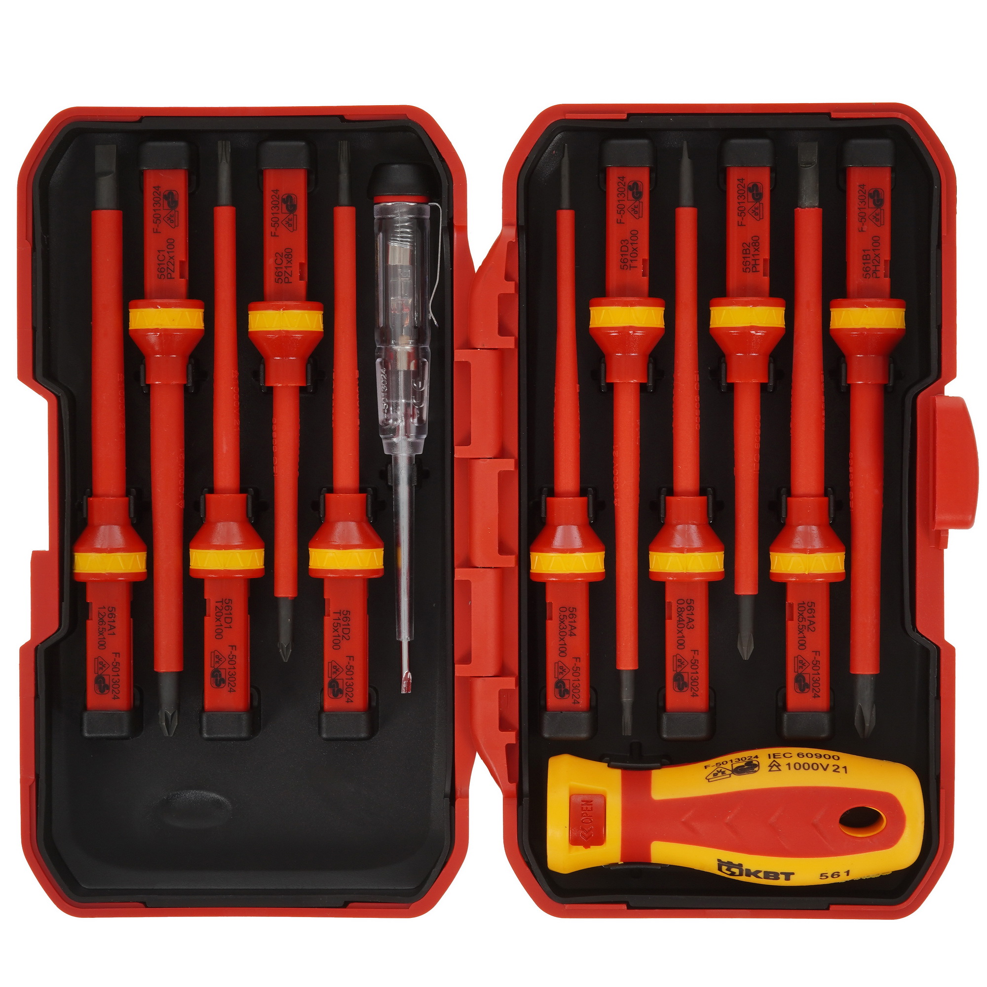 Отвертка с насадками/битами КВТ Профи НИО-4412 5051886 STDN-0054217 - Вид №1