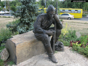 SOL1.01-AO.DP СОЛДАТ, арт-объект, скульптура LAB.Space