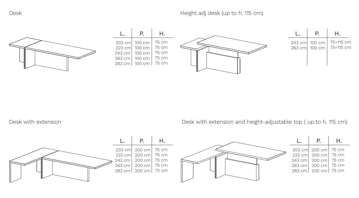 Деревянный направленный прямоугольный стол FREZZA Mux70 ARCH-00067896 - Вид №3