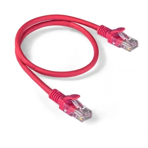 90838490 Патч-корд LSZH ExeGate UTP-RJ45-RJ45-5e-05M-LSZH-RD UTP cat.5e 0.5 м цвет красный STLM-1469292