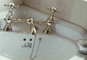 Gentry Home Таз большой белый Victorian Incalux GH102256 - Вид №1