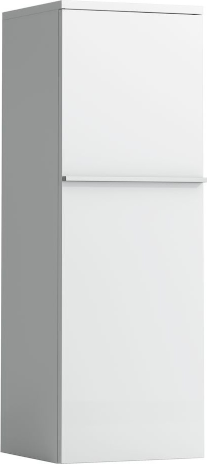 H4020120754631 Шкафчик средний, 2 полки стеклянные, петли справа LAUFEN PRO