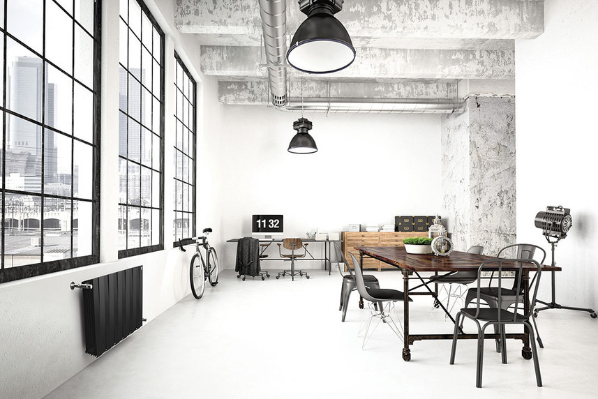 Радиатор биметаллический Royal Thermo PianoForte Noir Sable (черный)  - 8 секций sun-id-645995 - Вид №3