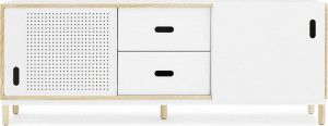 601047 Комод ж. Ящики White Normann Copenhagen Kabino