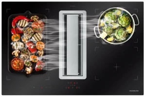 Silverline Стеклокерамическая верхняя вытяжка со встроенной подсветкой