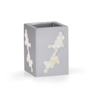 VB-HEX-SLV-BH Шестигранный серебряный держатель щетки Labrazel