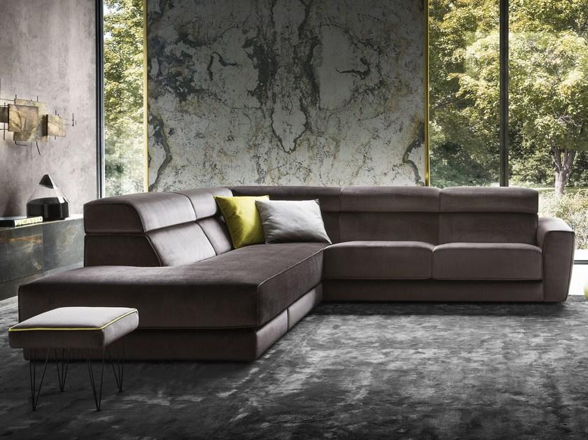 Felis Угловой диван в бархате Softliving sun-id-1353632 - Вид №1