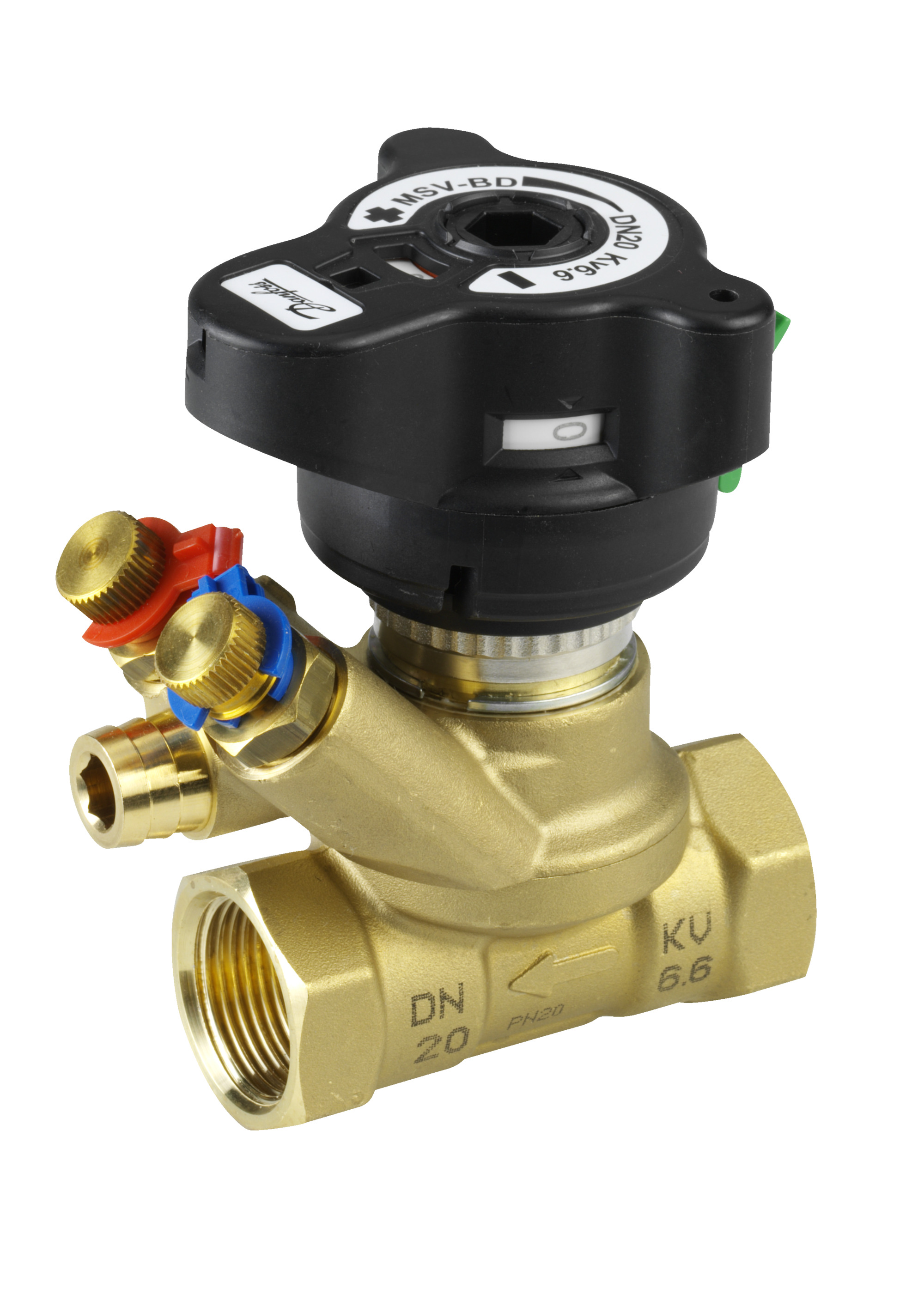 Danfoss Ручной балансировочный клапан MVT MVT Ду15 ручн.Баланс.Клап.LF наруж.резьб 003Z4181  - Вид №4